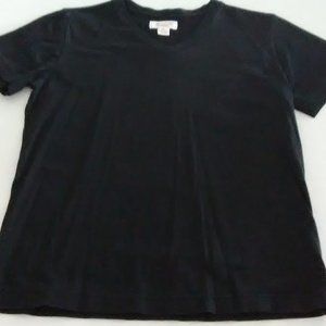 Three Vintage black Tee tops, black, size Small